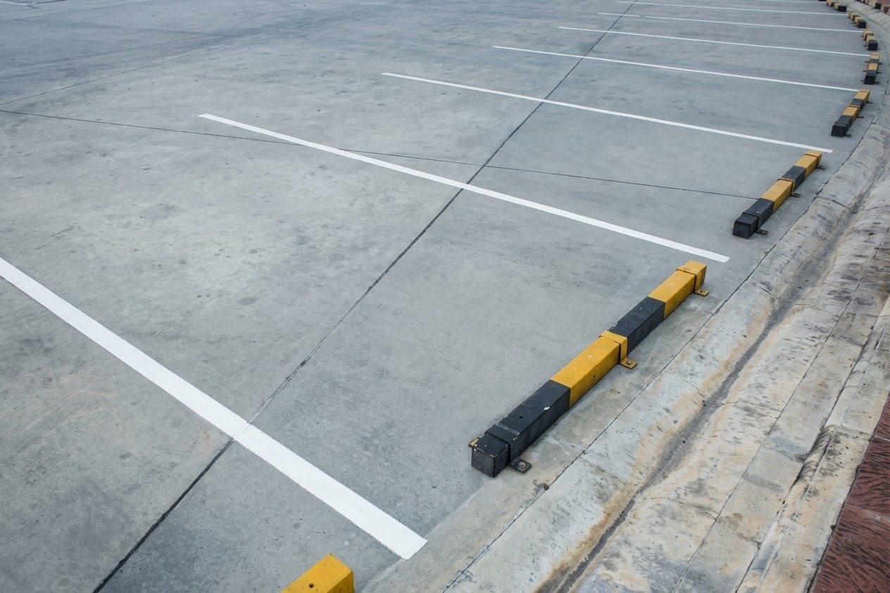 After cleaning — Parking Structure